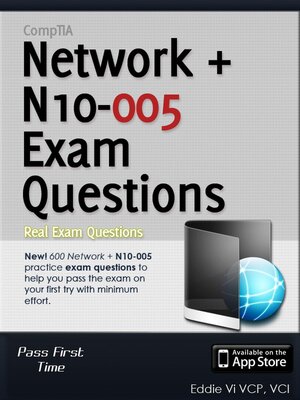 cover image of CompTIA Network+ N10-005 Exam Questions 600+